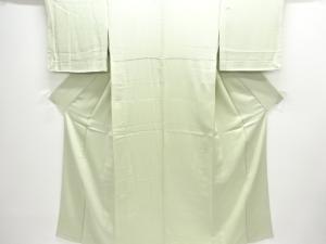 未使用品　仕立て上がり　一つ紋単衣色無地着物